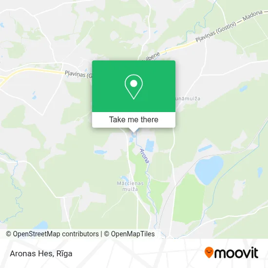 Aronas Hes map