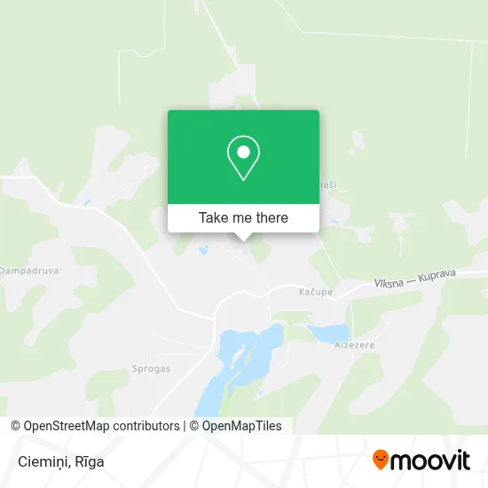 Ciemiņi map