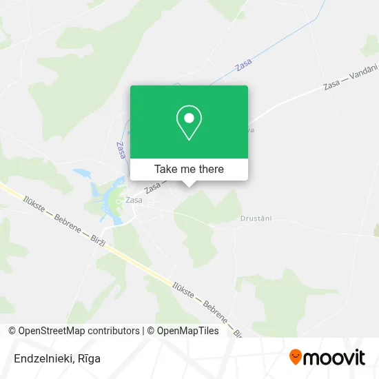 Endzelnieki map