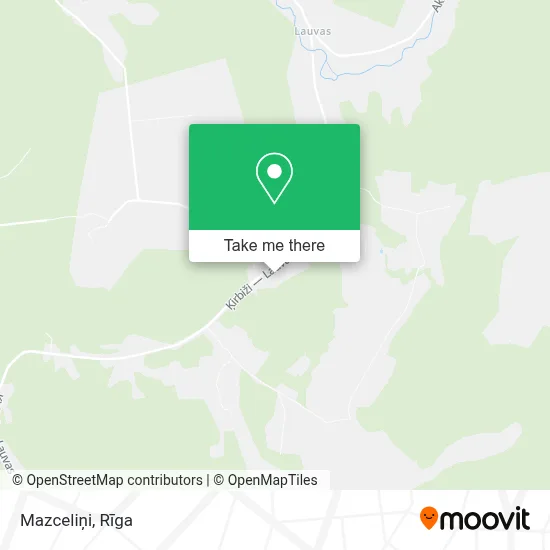 Mazceliņi map