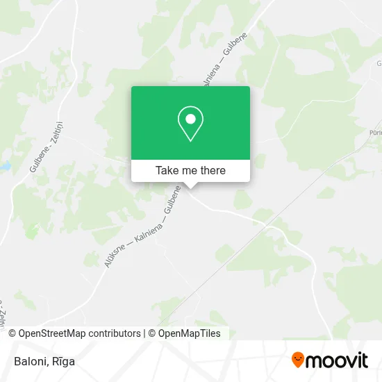 Baloni map