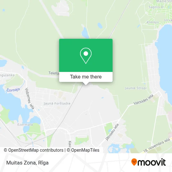 Muitas Zona map