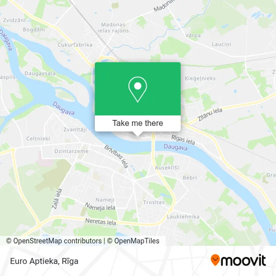 Euro Aptieka map