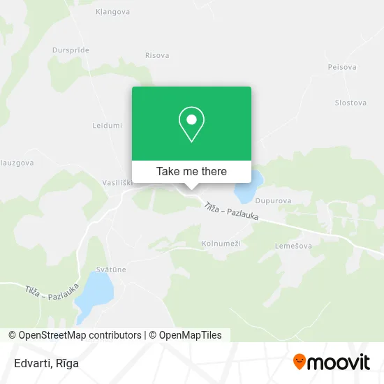 Edvarti map