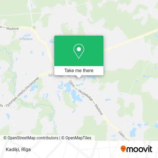 Kadiķi map