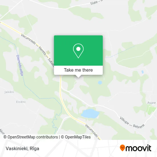 Vaskinieki map