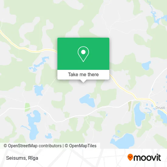 Seisums map