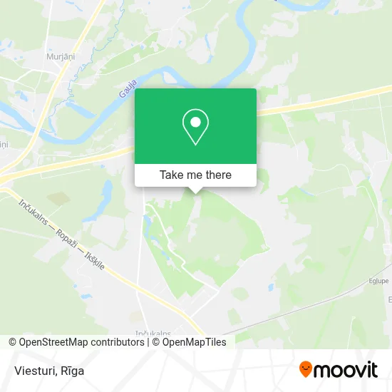 Viesturi map