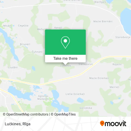 Lučkines map