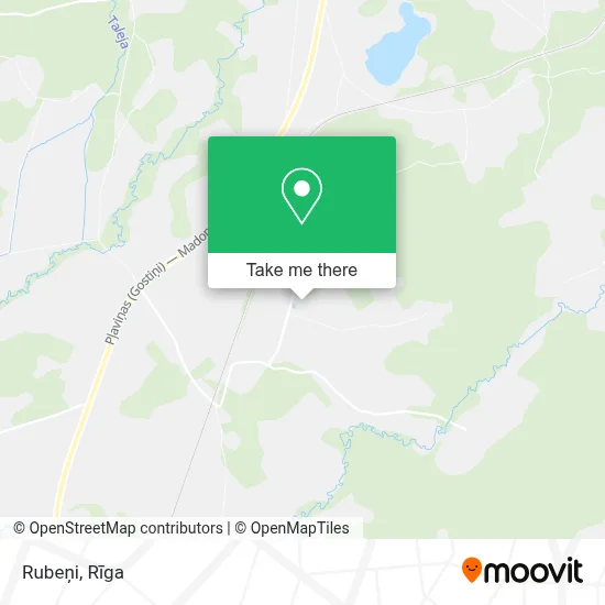 Rubeņi map