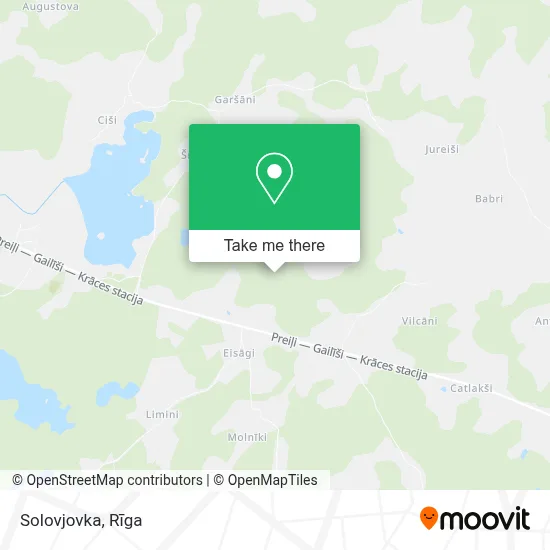 Solovjovka map