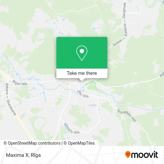 Maxima X map