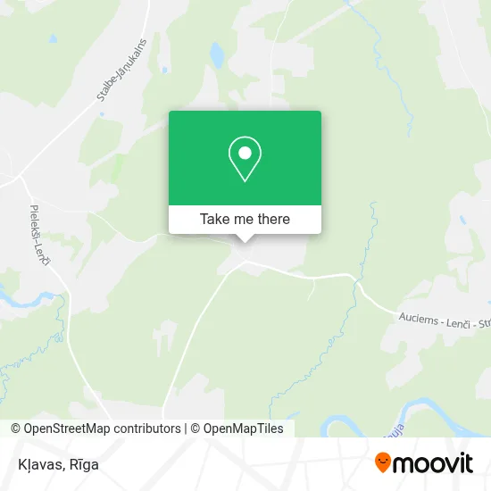 Kļavas map