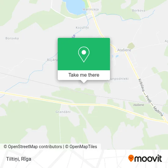Tiltiņi map