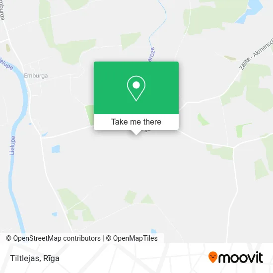 Tiltlejas map