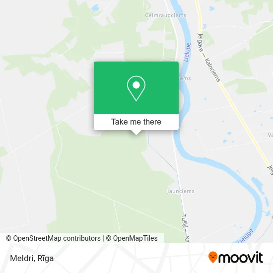 Meldri map