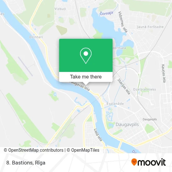 8. Bastions map