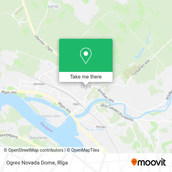 Ogres Novada Dome map