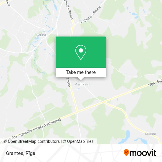 Grantes map