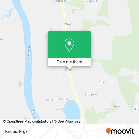 Kirups map