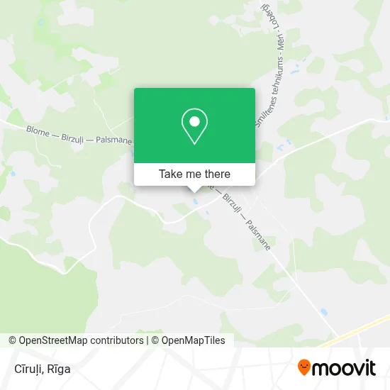 Cīruļi map