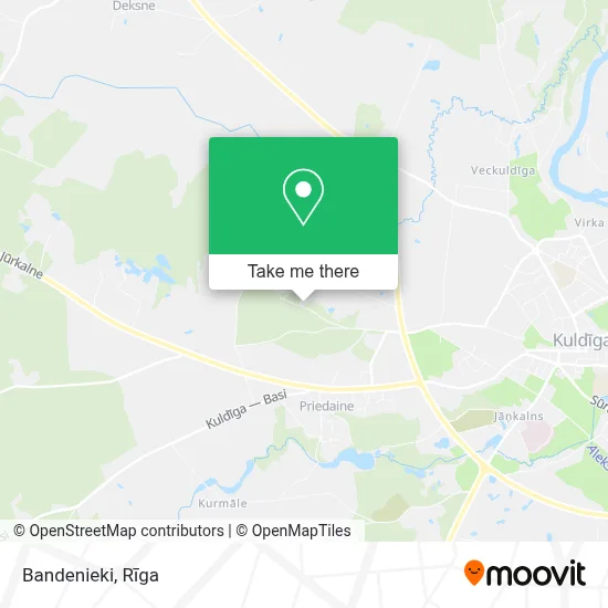 Bandenieki map