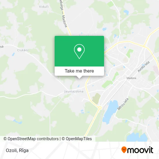 Ozoli map