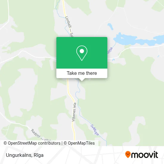 Ungurkalns map