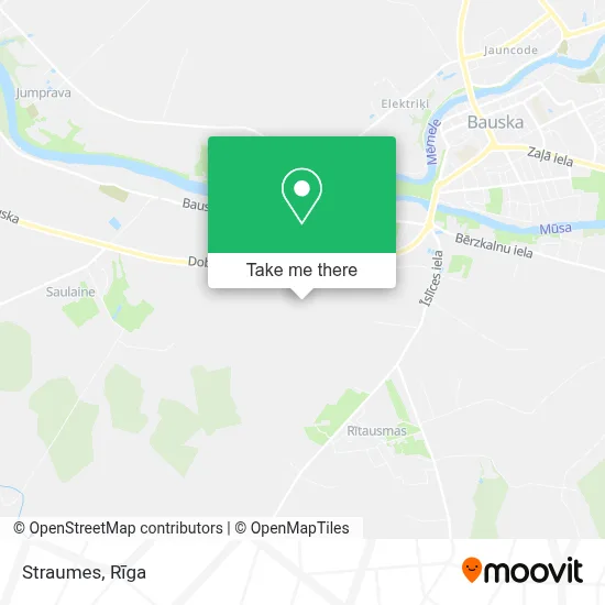 Straumes map