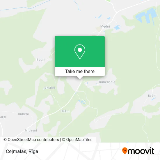Ceļmalas map