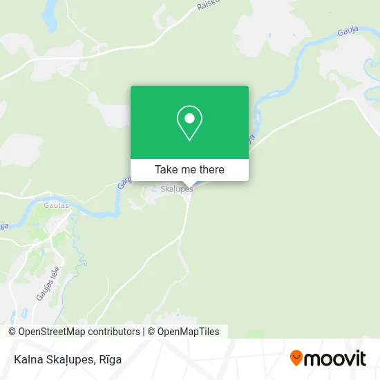 Kalna Skaļupes map