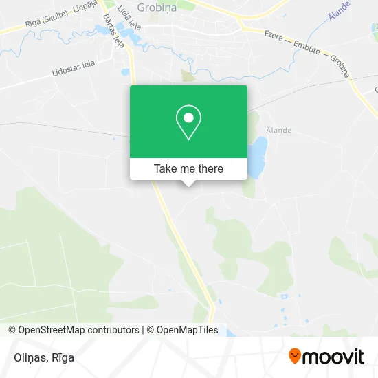 Oliņas map