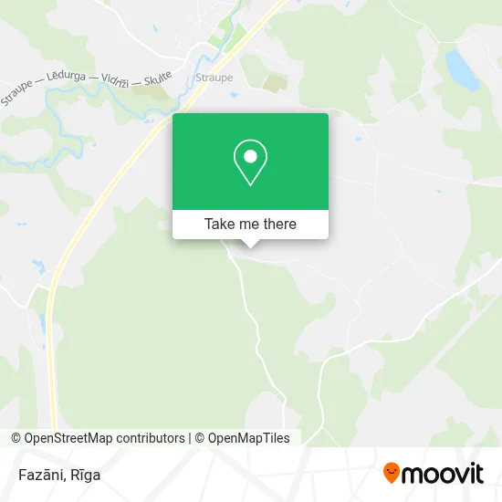Fazāni map