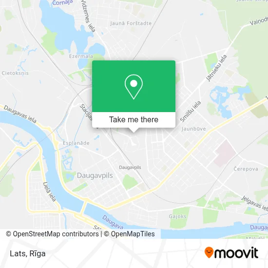 Lats map