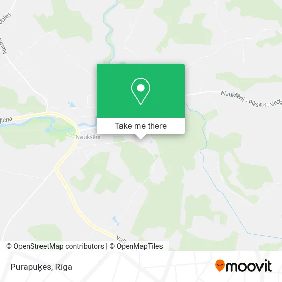Purapuķes map
