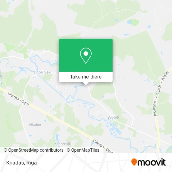 Kņadas map