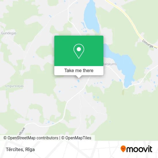 Tērcītes map
