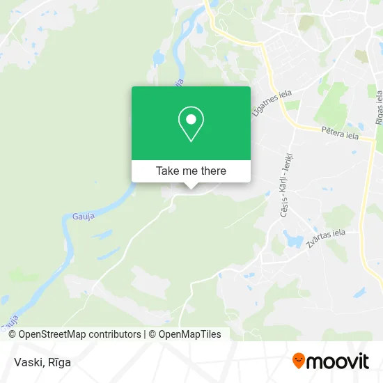 Vaski map