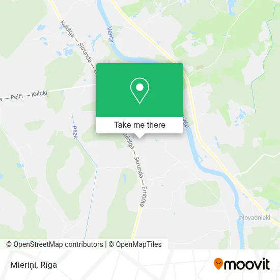 Mieriņi map