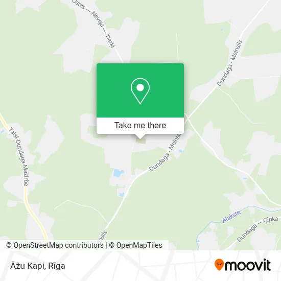Āžu Kapi map