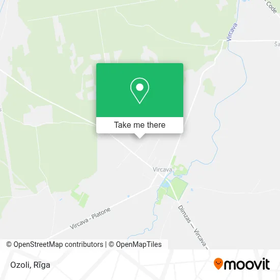 Ozoli map