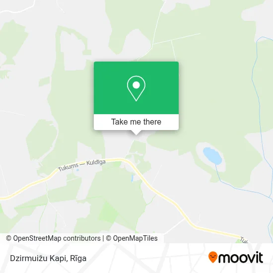 Dzirmuižu Kapi map