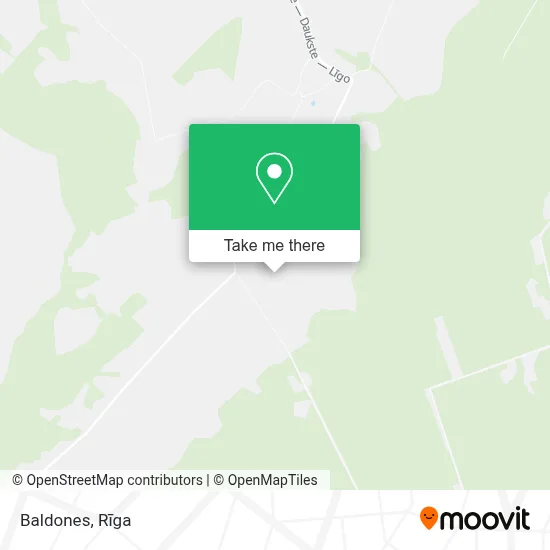 Baldones map