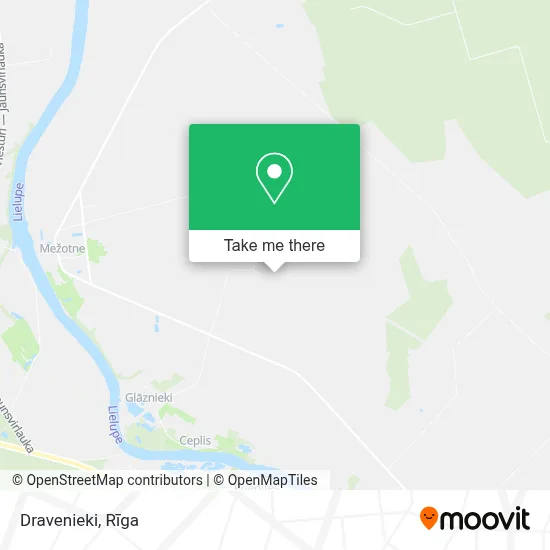 Dravenieki map