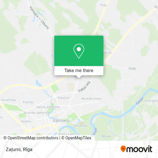 Zaļumi map