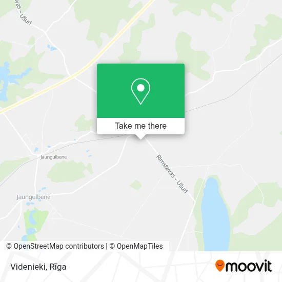 Videnieki map