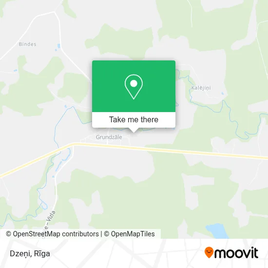 Dzeņi map