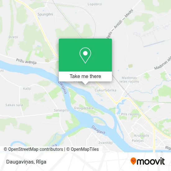 Daugaviņas map