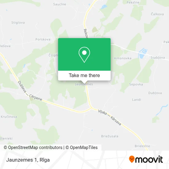 Jaunzemes 1 map