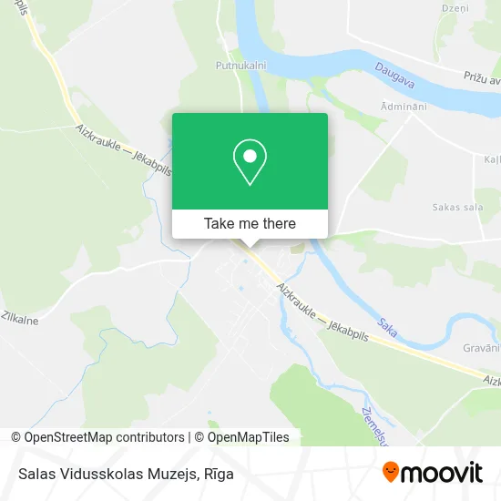 Salas Vidusskolas Muzejs map